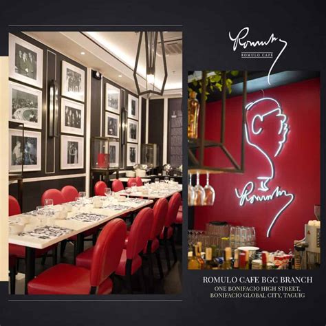cafe romulo bgc|Iba pa.